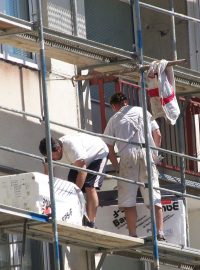Zateplování panelových domů ve Vlašimi (5)