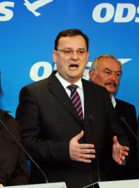 Petr Nečas po jednání výkonné rady ODS