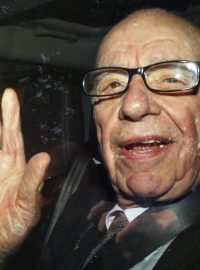Britský mediální magnát Rupert Murdoch