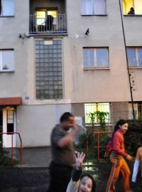 Romové ve Varnsdorfu, městská ubytovna