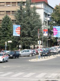 Barikády v Kosovské Mitrovici