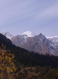 Pohoří Ťan-Šan v Kyrgyzstánu