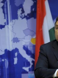 Maďarský premiér Viktor Orbán na summitu Evropské unie