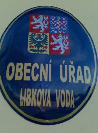 Znak obce Libkova Voda
