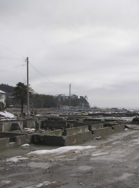 Japonsko rok po havárii jaderné elektrárny Fukušima – vesnice Hirono a přístav