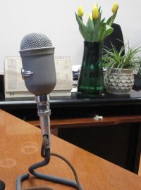 starý mikrofon