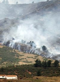 Lesní požáry v Coloradu