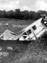 Tragická nehoda Tomáše Bati (12. 7. 1932)