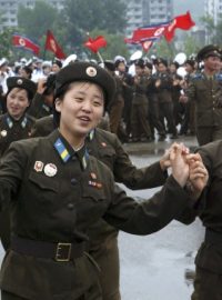 KLDR slaví povýšení Kim Čong-una