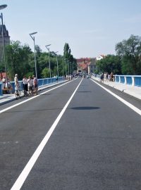 Zprovoznění mostu mezi Brandýsem nad Labem a Starou Boleslaví