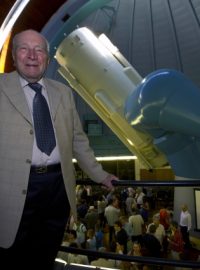 Astronom Luboš Perek stál před 45 lety u zrodu  ondřejovského teleskopu s dvoumetrovým zrcadlem