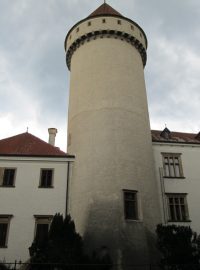Zámek Konopiště - pohled z východní strany