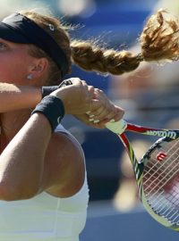 Tenistka Petra Kvitová na posledním grandslamu sezony zatím nezaváhala