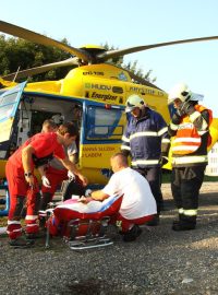 Letecká záchranná služba - vrtulník (ilustrační foto)