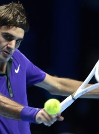 Roger Federer na Turnaji mistrů v Londýně