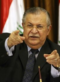 Irácký prezident Džalál Tálabání