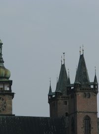 Katedrála a Bílá věž v Hradci Králové