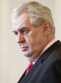 Prezident republiky Miloš Zeman
