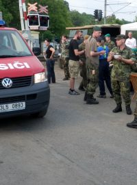 Aktivní zálohy a dobrovolní hasiči z Liberecka v Křešicích