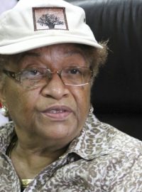 Liberijská prezidentka Ellen Johnsonová-Sirleafová