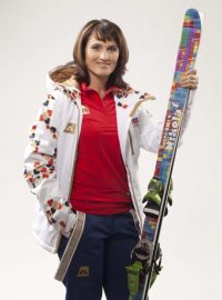 Akrobatická lyžařka Nikola Sudová představuje kolekci oblečení pro zimní olympijské hry v Soči