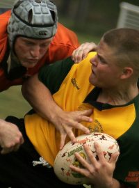 Členové rugbyového týmu Quantico Hooligans