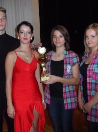 Celorepubliková kadeřnická soutěž v Sušici – vítězný tým