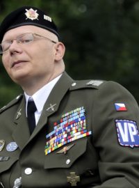 Válečný veterán Jiří Schams  (na snímku z 29. srpna 2011)