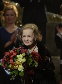 Ocenění za celoživotní mistrovství v kategorii činohry získala Blanka Bohdanová