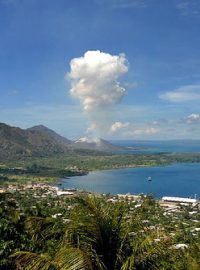 Epicentrum zemětřesení se nacházelo nedaleko města Rabaul