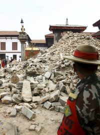Následky zemětřesení v Nepálu