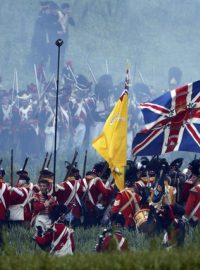 Rekonstrukce francouzského útoku v bitvě u Waterloo