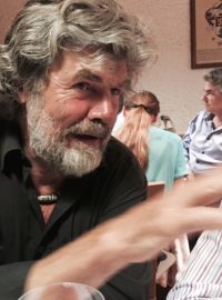 Horolezec Reinhold Messner