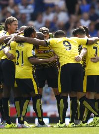 Fotbalisté Watfordu se vrátili do Premier League remízou 2:2 na půdě Evertonu