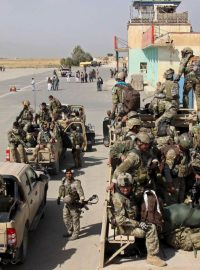 Afghánské speciální síly přijíždějí bojovat proti Tálibánu