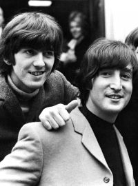 George Harrison, John Lennon, Ringo Starr a Paul McCartney