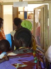V nemocnici Lékařů bez hranic v jihosúdánském městě Aweil