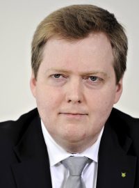 Islandský premiér Sigmundur Davíd Gunnlaugsson
