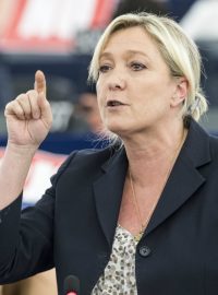Marine Le Penová v Evropském parlamentu