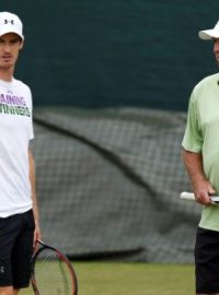 Tenista Andy Murray s Ivanem Lendlem