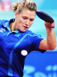 Stolní tenistka Natalya Partyková (2007)
