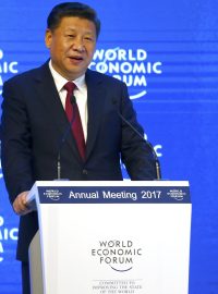 čínský prezident Si Ťin-pching, světové obchodní fórum davos