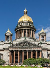 Chrám svatého Izáka v Petrohradě
