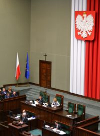 Jednací sál polského parlamentu (ilustrační foto)