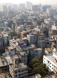 Bangladéšská metropole Dháka