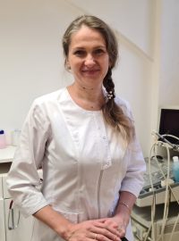 Veterinářka Olga Aleksieienko ve své nové ordinaci v centru Brna