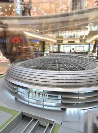 3D model plánované multifunkční haly Aréna Brno