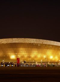 Lusail Iconic Stadium, který bude hostit finále mistrovství světa