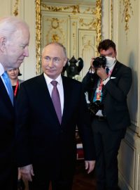 Summit Joe Bidena a Vladimira Putina v Ženevě
