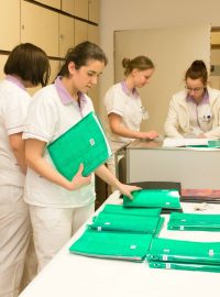 Zdravotní sestry na praxi (ilustr. foto)
